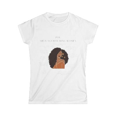 "She is a God fearing women" T-shirt